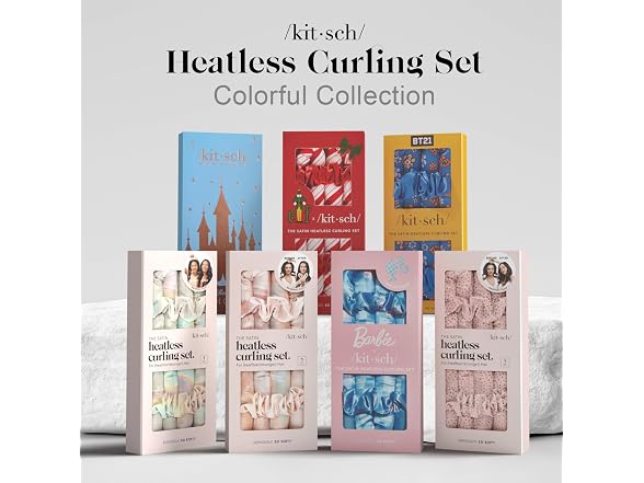 Kitsch Satin Heatless Hair Curler Set