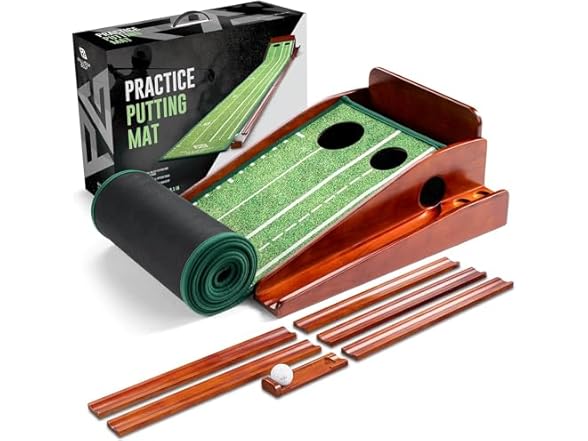 Palladium Golf Putting Mat Indoors 10 Feet