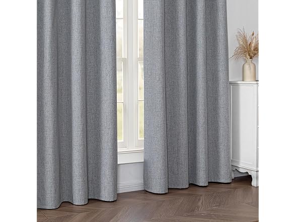 100% Blackout Curtains 2 Panels Set