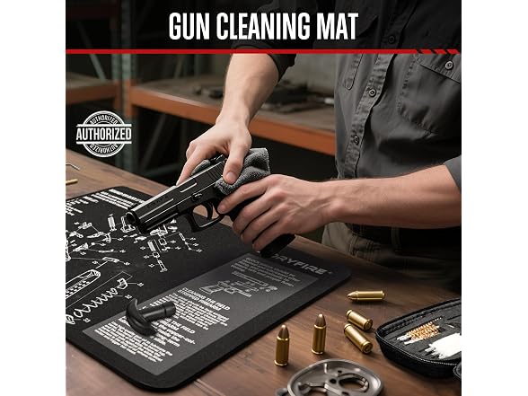 GLORYFIRE Gun Cleaning Kit w/ Mat