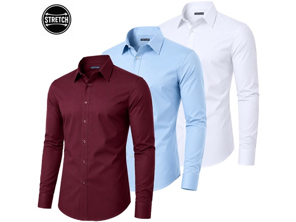 Burgundy - Light Blue - White