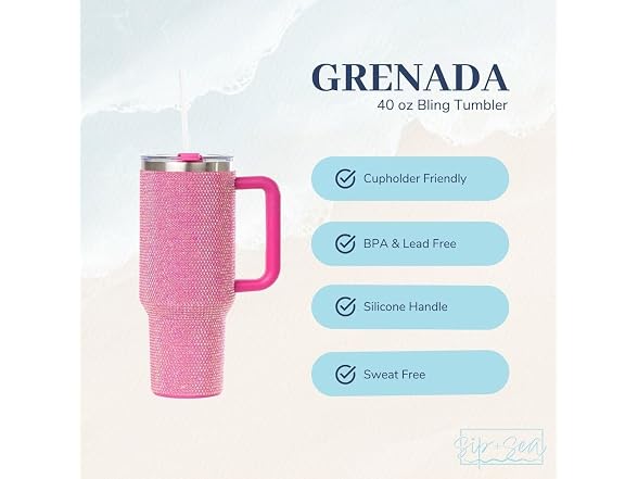 Sip+Sea Grenada 40oz Tumbler