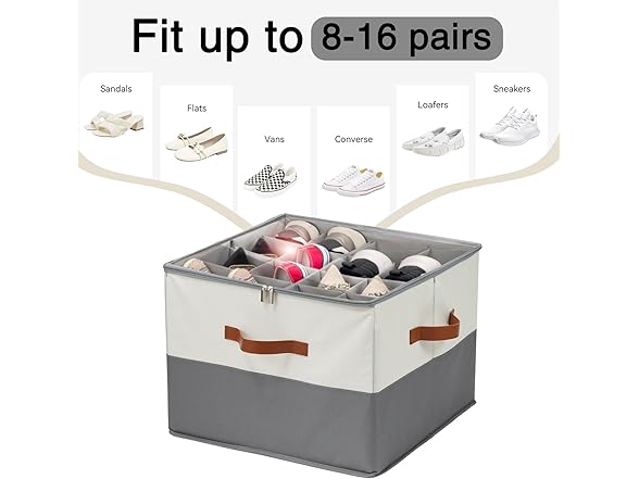 Adjustable Foldable Shoe Holder 2 Pack