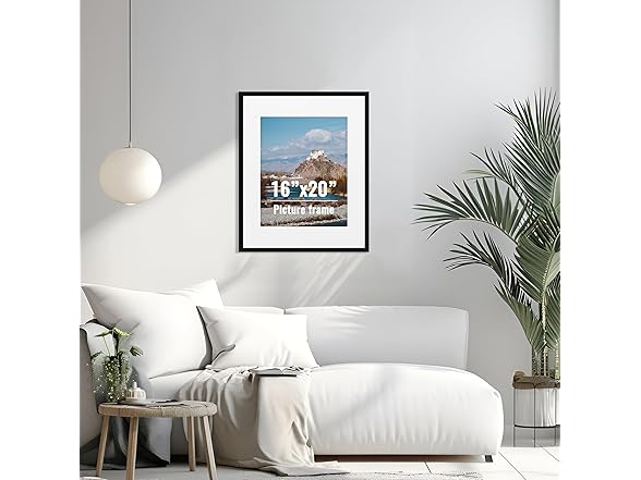 16x20 Black Metal Picture Frame