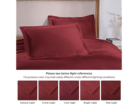 Superior Cotton Bedspread Set, Jacquard Medallion Scroll