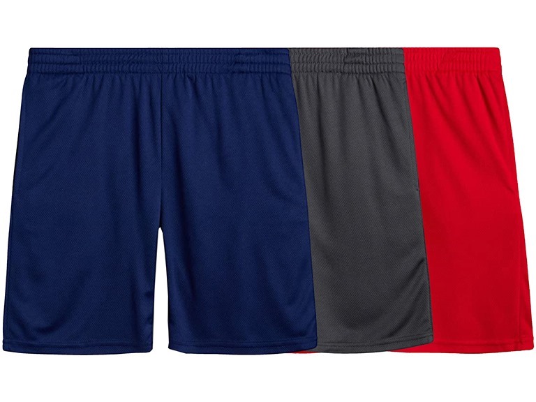 GBH WC-----(3-Pack Boy's Mesh Shorts) BMS-195  N