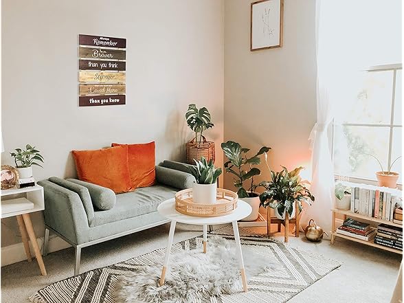 Rustic Farmhouse Motivational Wall Sign