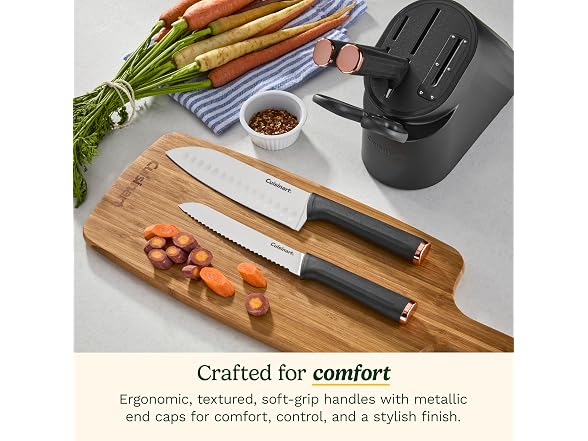 Artisan Elite Stainless Steel Cutlery 6 Piece Knife Block Set - Gallery 5