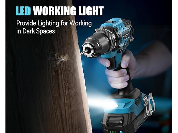 TILSWALL BD60 Cordless Drill Kit