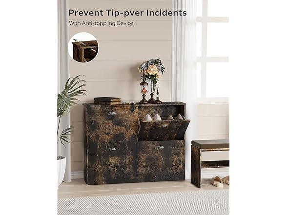 Slim Narrow Shoe Rack Cabinet