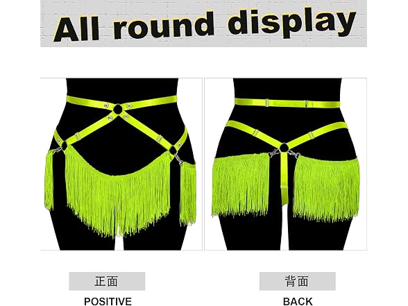 Bbohss Women (40) Body Harness Leg Garter Hip Belt