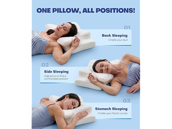 Emircey W0012 Cervical neck pillow