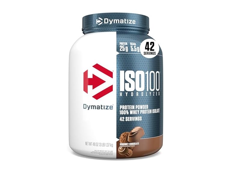 Dymatize ISO100 Whey Protein Gourmet Chocolate