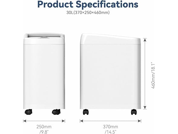 ELLO&ALLO 13G Motion Sensor Trash Can