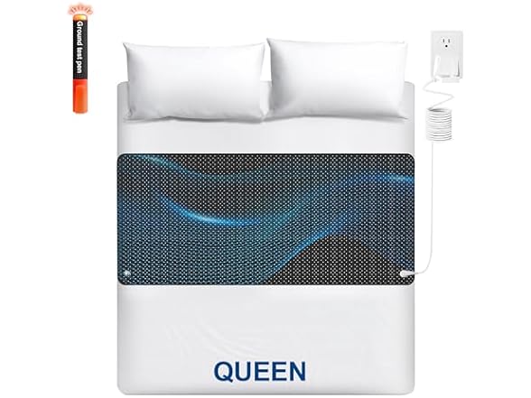 Safotad Grounding Mat for Bed, Queen