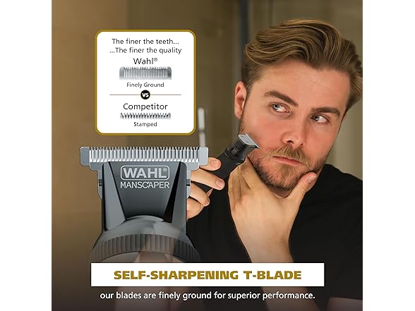 Wahl Manscaper® Reach Cordless Body and Beard Trimmer