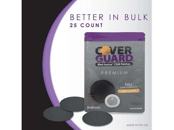 CoverGuard CGM Overpatch Freestyle Libre 3 25ct