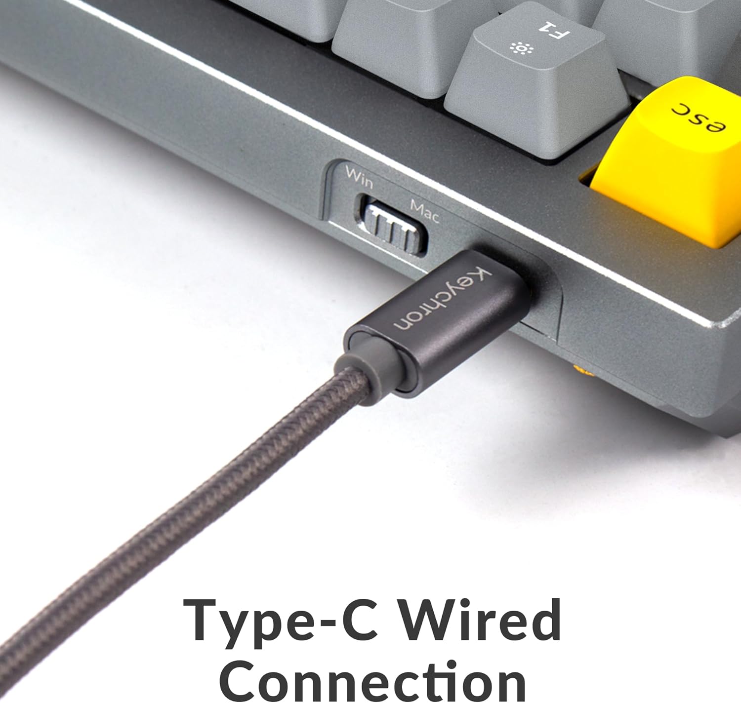 Keychron Q1 RGB Wired Mechanical Keyboard with Knob - Gallery 9