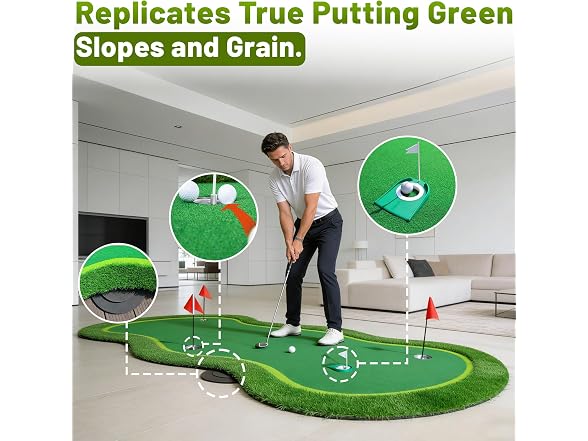 Bearwill Golf Putting Green,5ft x 10ft - Gallery 4