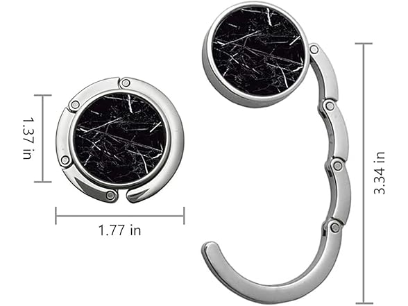 FOME Handbag Hanger, Set of 4 Foldable