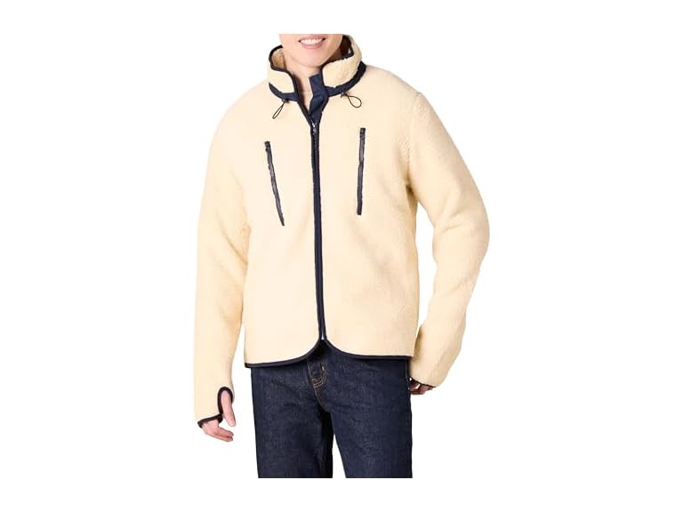 Amazon Essentials Men Teddy Fleece Full-Zip Jacket - Gallery 5