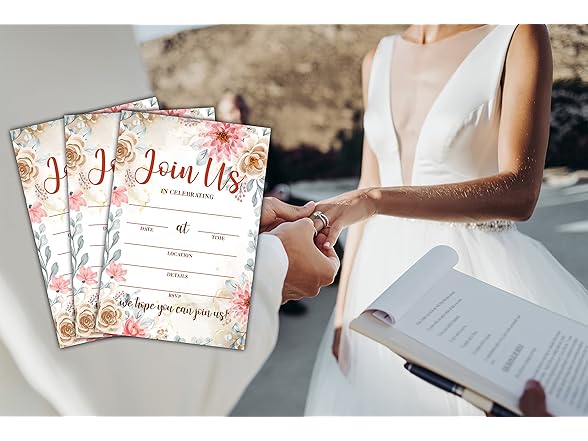 Eyouyeqi Wedding Reception Invitation