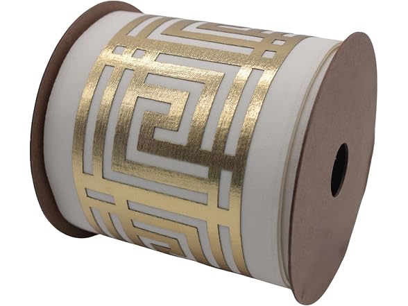3.8 Yards Spool 3.9" Greek Key Drapery