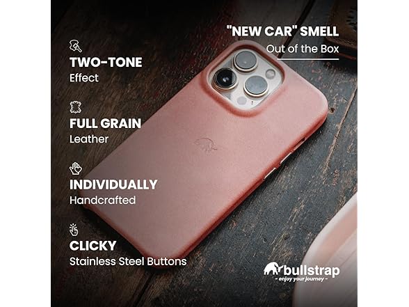Bullstrap Premium Leather Phone Case Co