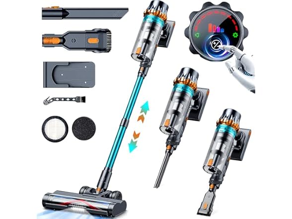 QikCln 450W Cordless Vacuum Cleaner