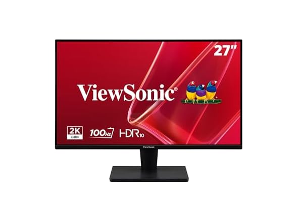 ViewSonic 27 Inch QHD 1440p Monitor