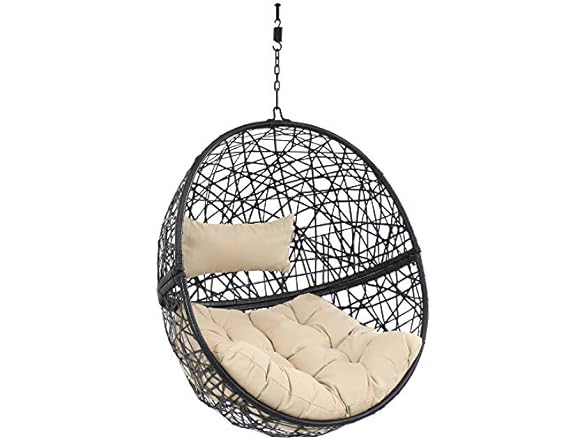 Sunnydaze Decor TF-597 Jackson Hanging Egg Chair