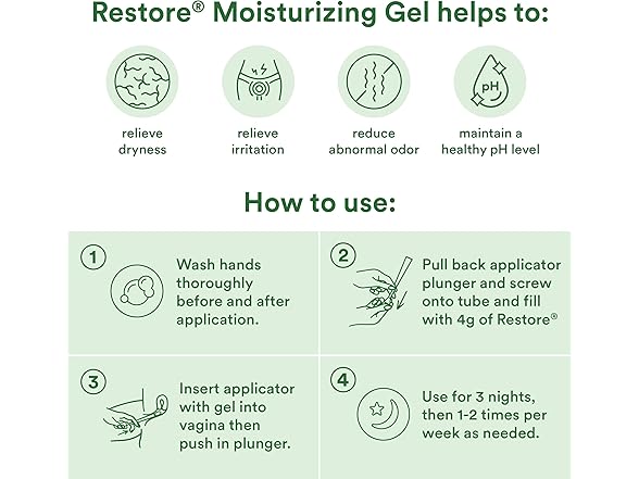 Good Clean Love Restore Moisturizing Vaginal Gel