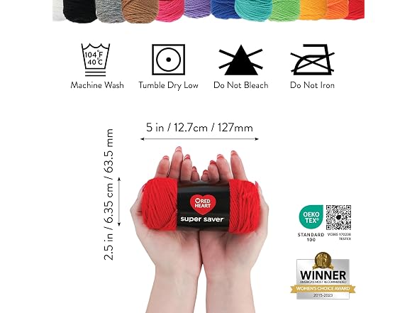 Red Heart Super Saver Super Yarn Stitchers Kit