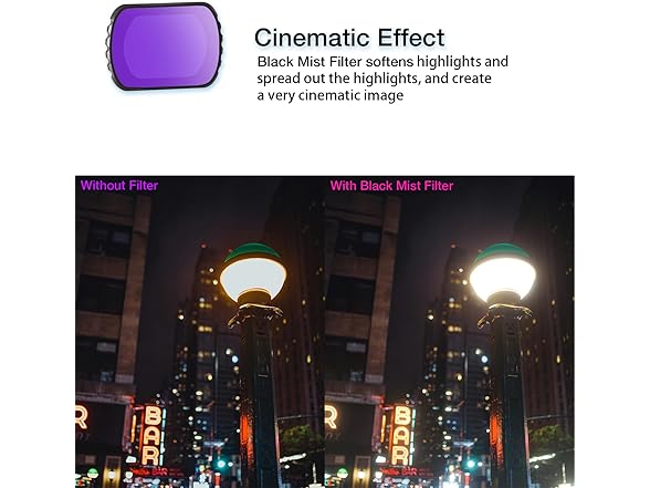 Magnetic Black Diffusion 1/4 Filter