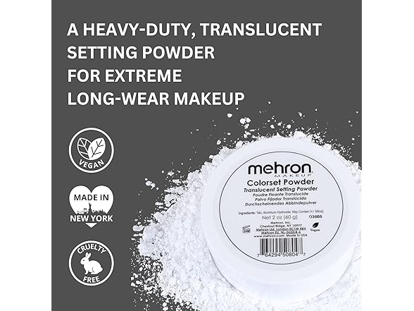 Mehron Makeup Colorset Powder