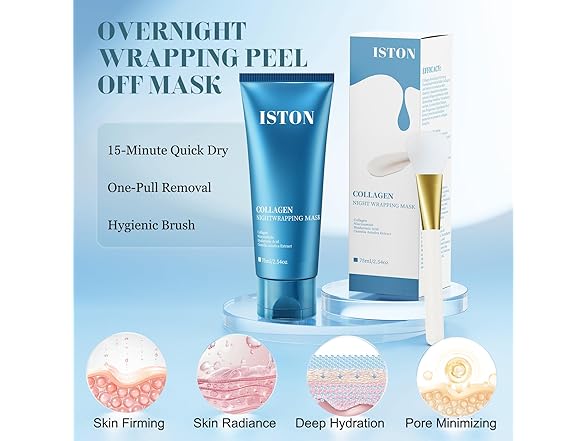 ISTON Collagen Night Wrapping Mask