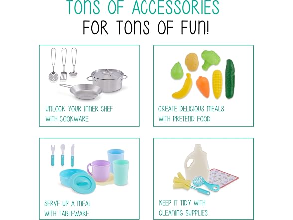 Kitchen Playset With Working Sink