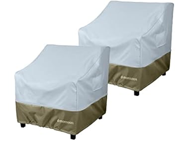 $15.99, Was $49.99, 68% Off! Monsoon Waterproof Chair Cover (36") - 2-Pack dealfomo
