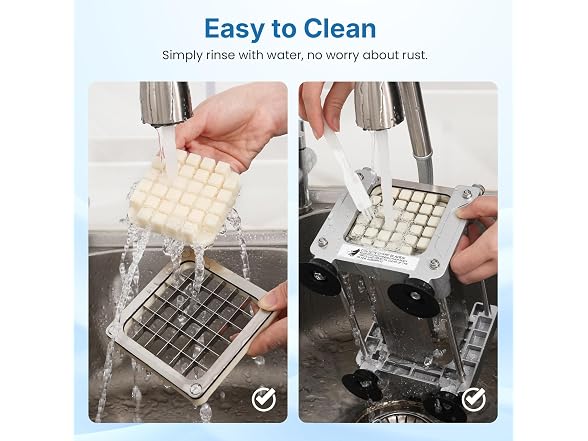 SUNVIVIPRO Commercial French Fry Cutter