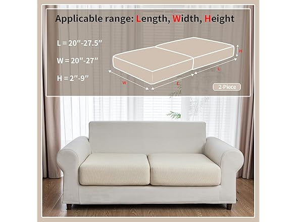 QIANMEW Couch Cover