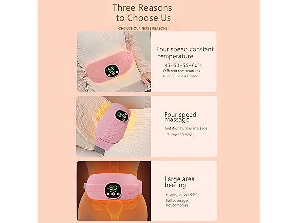 Portable Heating Pad for Period Cramps