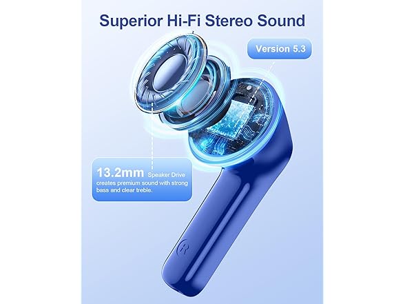 JGUG Wireless Earbuds Bluetooth Buds