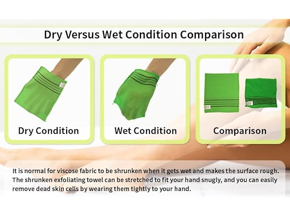 Korean Bath Exfoliating Washcloth Body