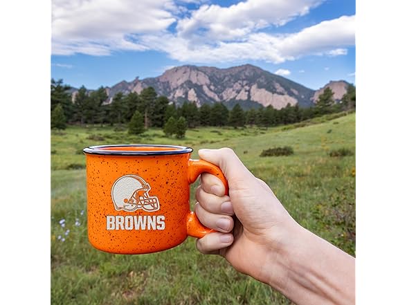Cleveland Browns Speckle Mug