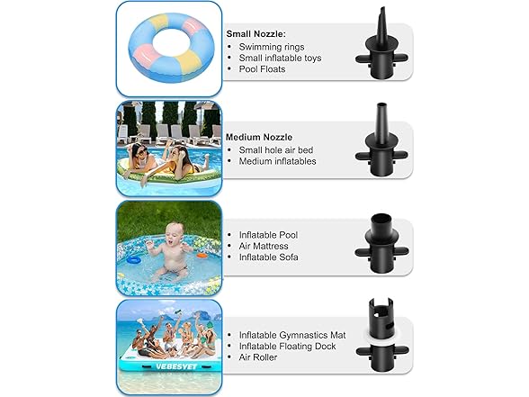 VEBESYET Electric Air Pump