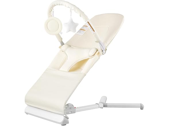 Baby Bouncer, Folding Bouncer Seat for Rotatable