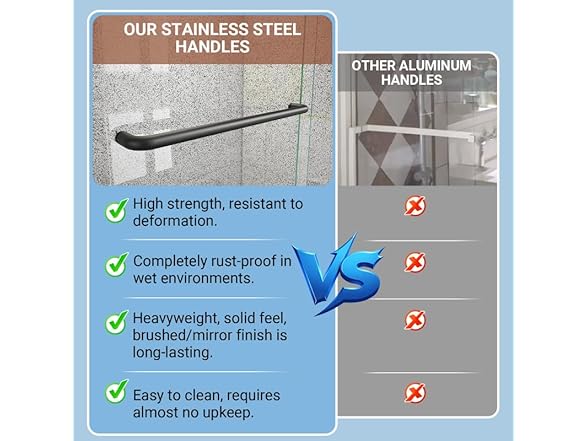 Double Sliding Shower Door