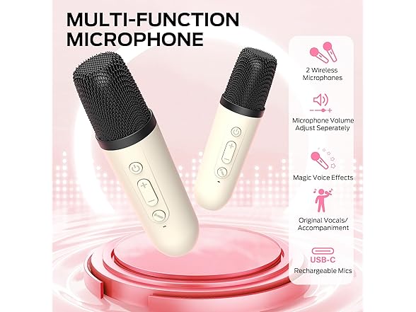 Monster Karaoke Machine 2 Microphones