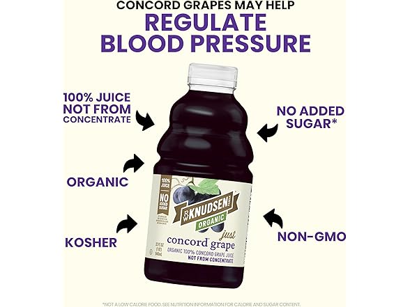 1CT R.W. Knudsen Organic Just Concord Grape Juice