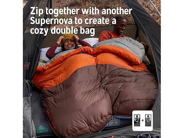 Kelty Supernova Down Sleeping Bag (40 Degree, Long)